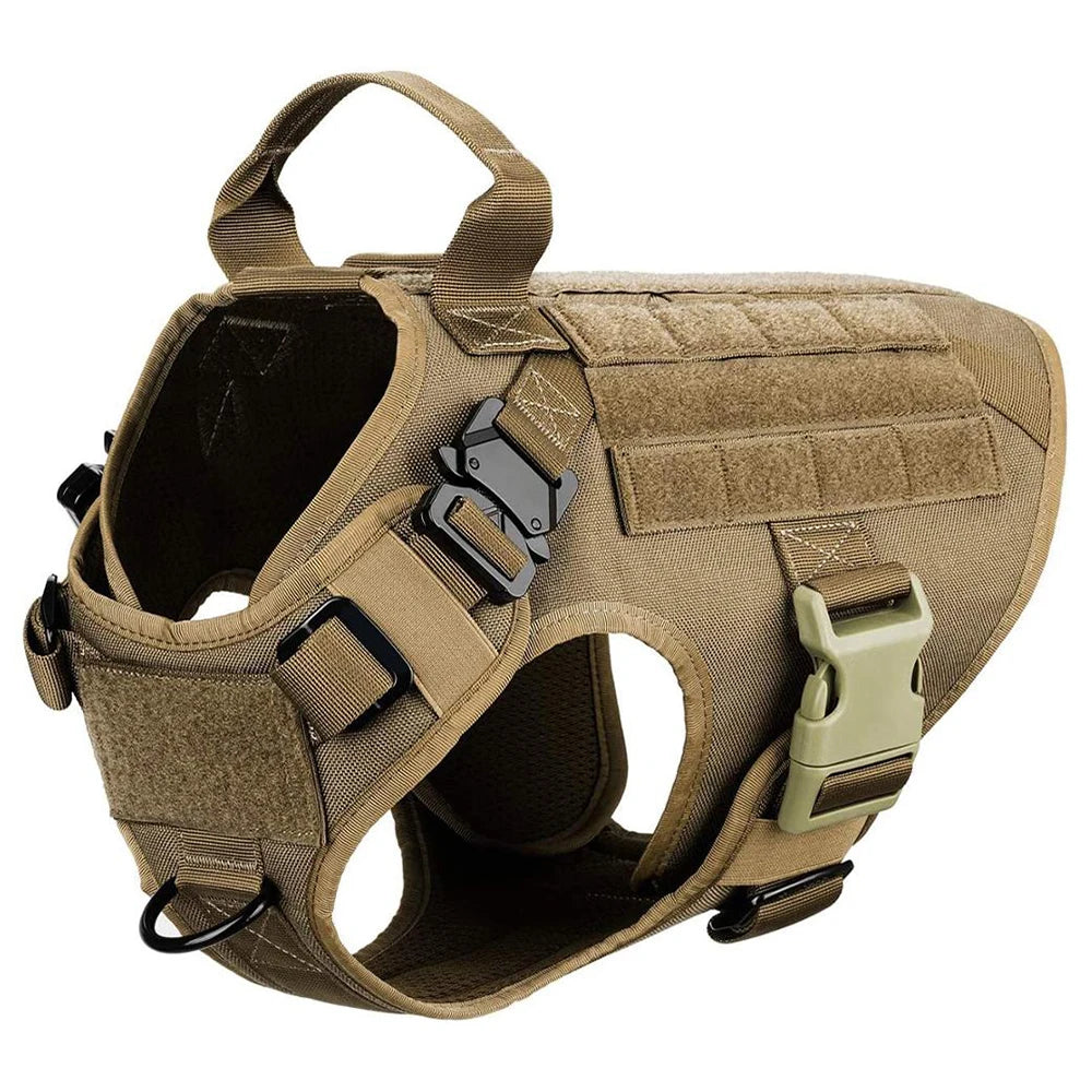 Tactical Dog Harness for Military Training & Outdoor Adventures