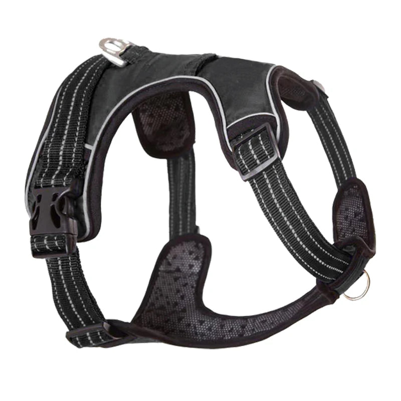 High-Quality Adjustable Pet Dog Harness & Collar for Training and Protection