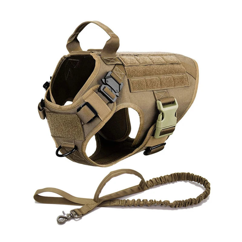 Tactical Dog Harness for Military Training & Outdoor Adventures