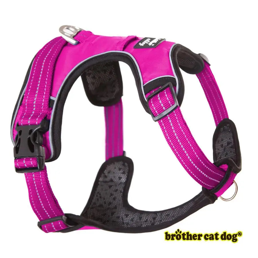 High-Quality Adjustable Pet Dog Harness & Collar for Training and Protection