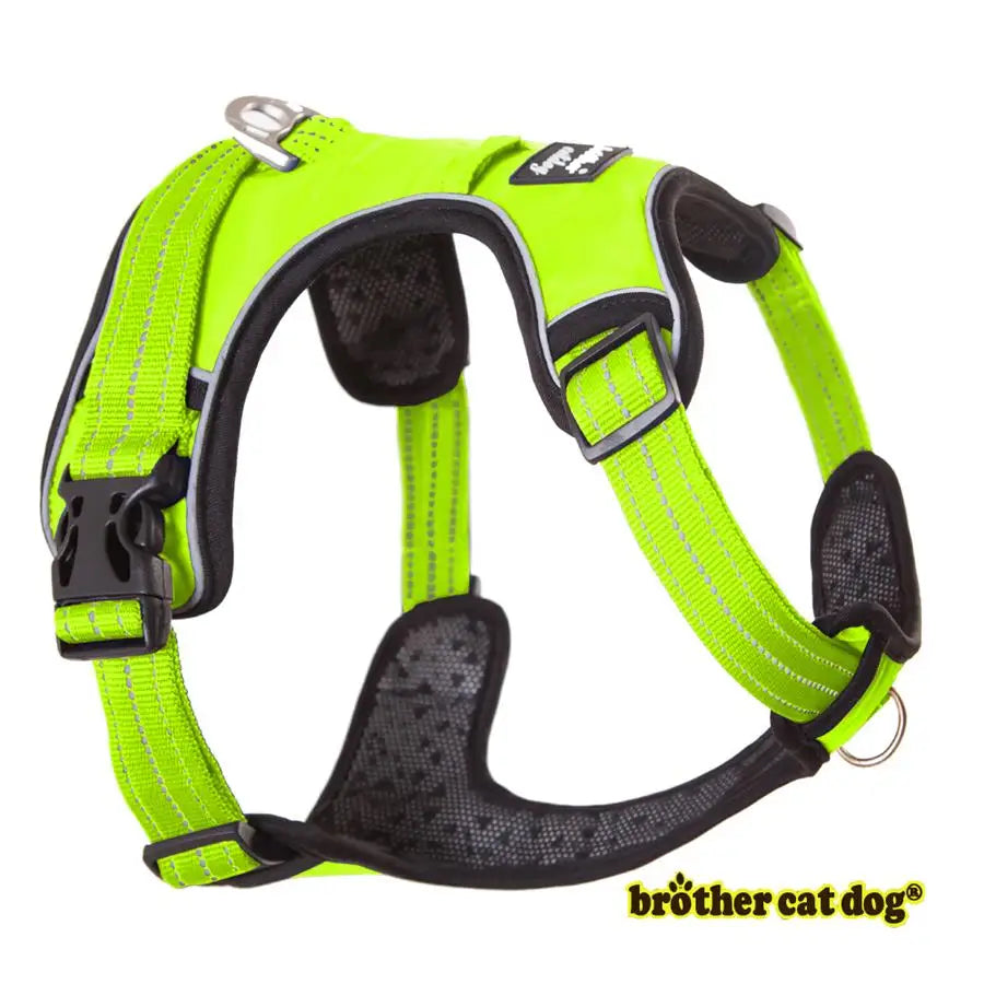 High-Quality Adjustable Pet Dog Harness & Collar for Training and Protection