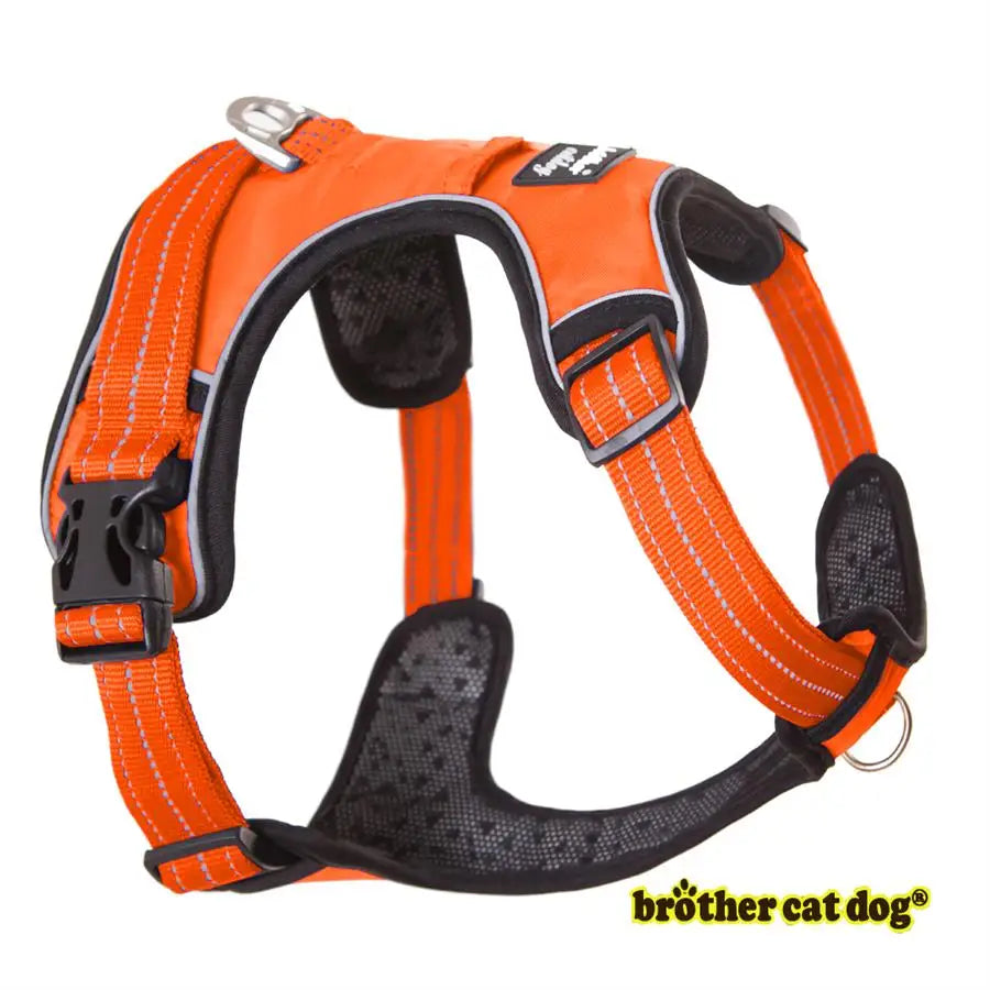 High-Quality Adjustable Pet Dog Harness & Collar for Training and Protection