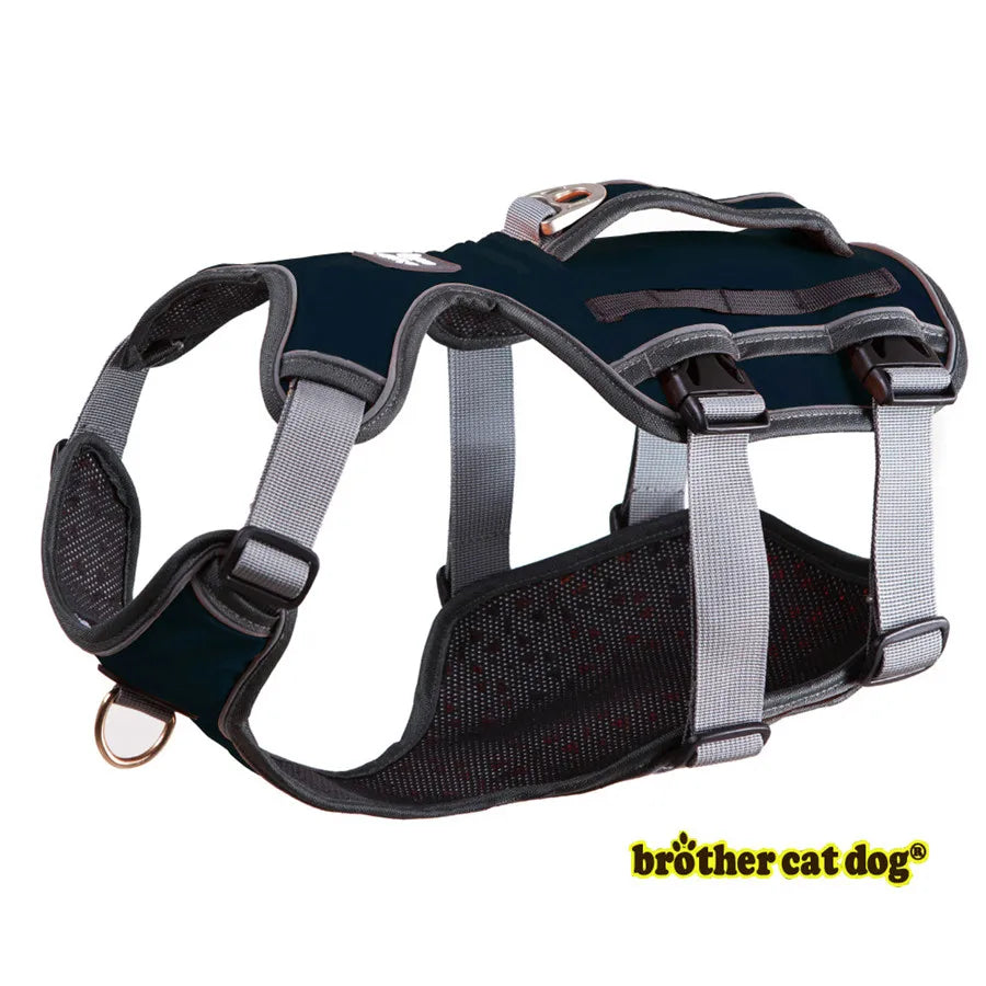 Adjustable Reflective Dog Harness for Large Dogs