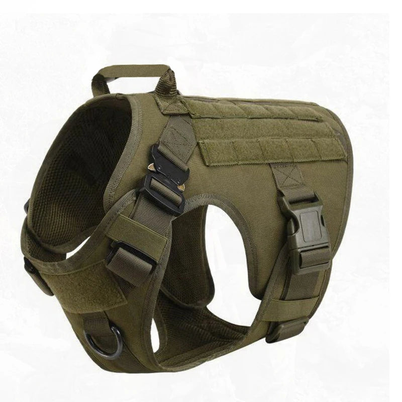 Tactical Dog Harness for Military Training & Outdoor Adventures