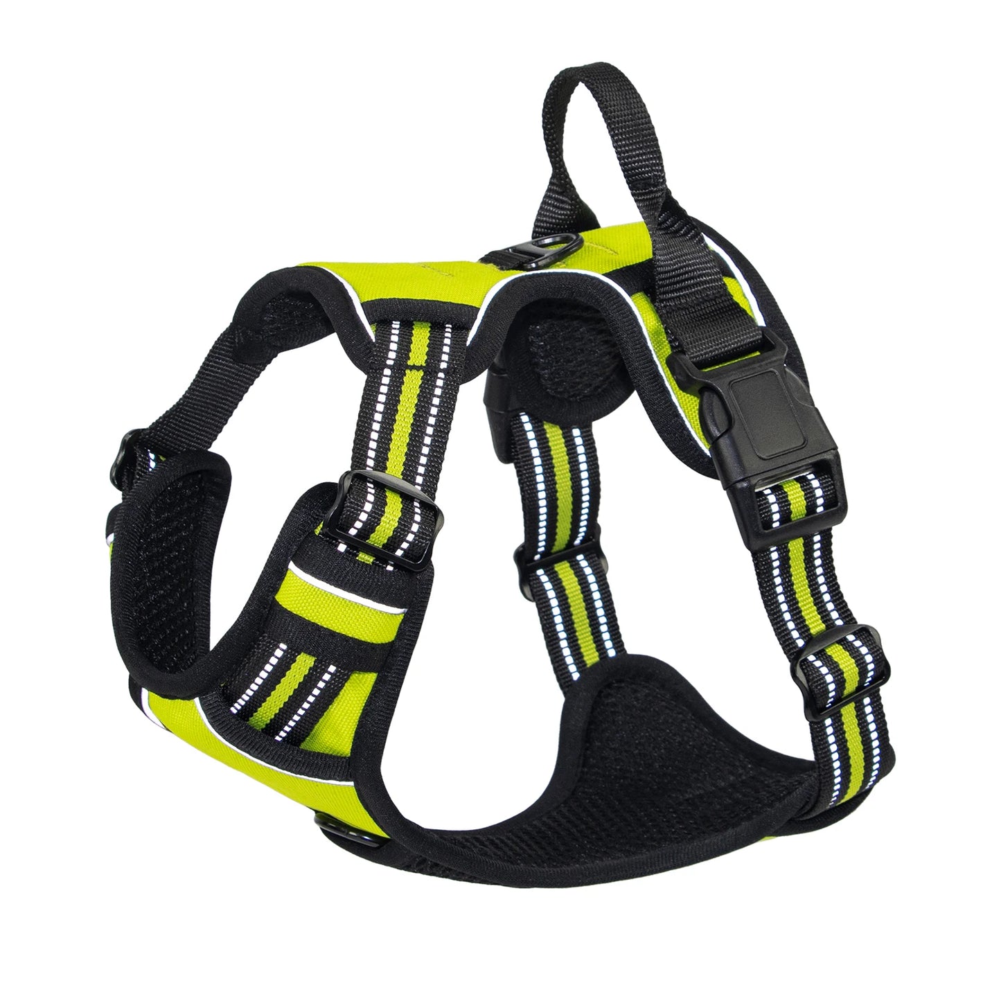 No-Pull Dog Harness – Heavy-Duty Reflective Vest with Front Clip & Easy Control Handle