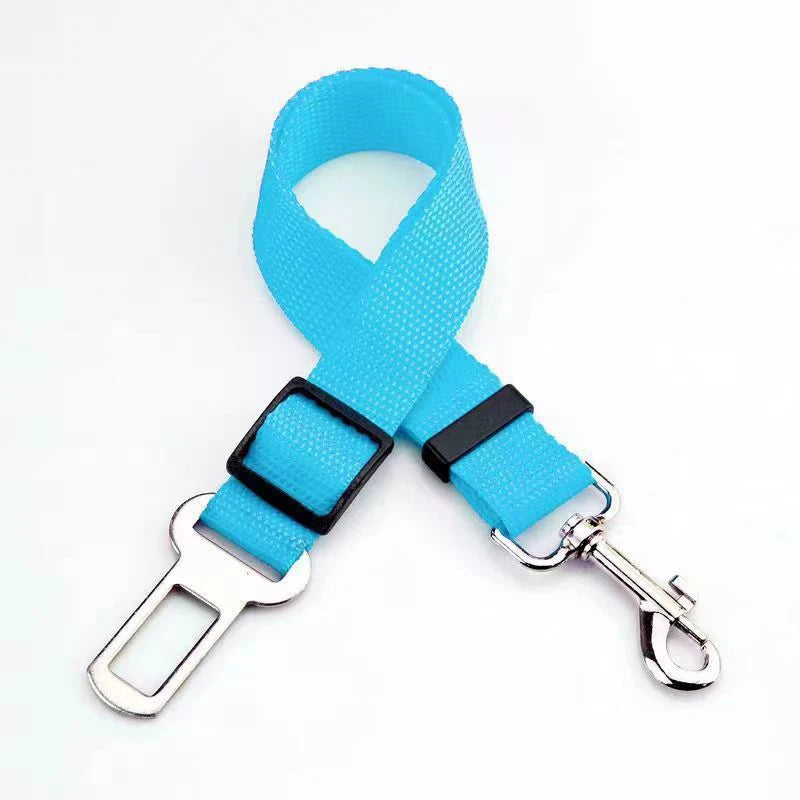 Adjustable Dog Car Seat Belt – Secure & Comfortable Travel Accessory for Pets