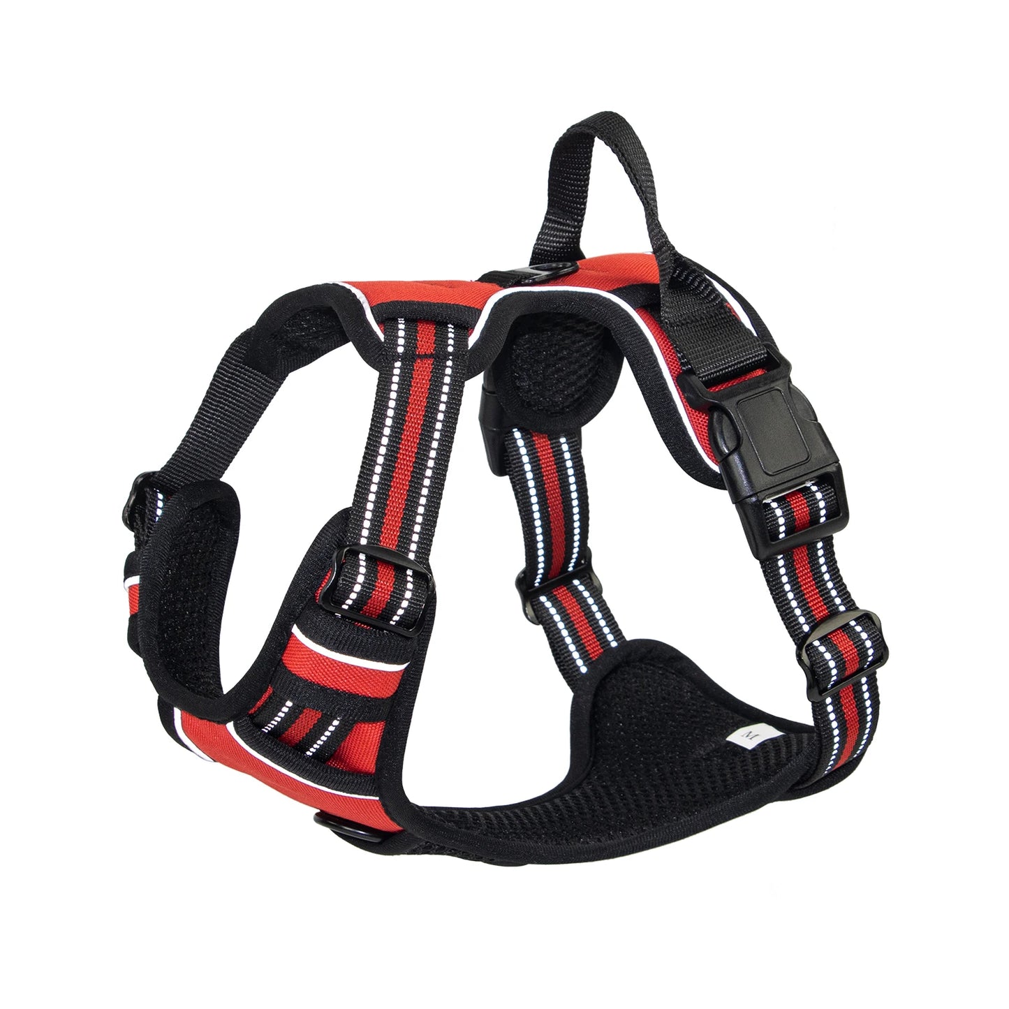 No-Pull Dog Harness – Heavy-Duty Reflective Vest with Front Clip & Easy Control Handle